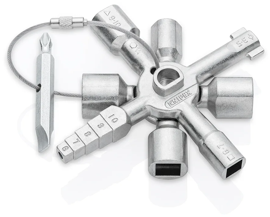 KNIPEX TwinKey®;Ključevi za ormare;Za sve standardne ormare