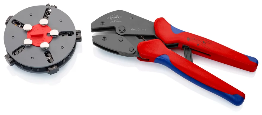 KNIPEX MultiCrimp®;Kliješta za krimpanje sa spremnikom