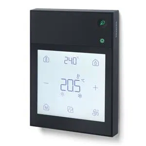 Control unit with Display, sensors for temp, humidity, CO2