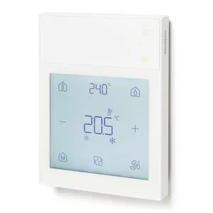 Control unit with display, temperature, humidity, CO2