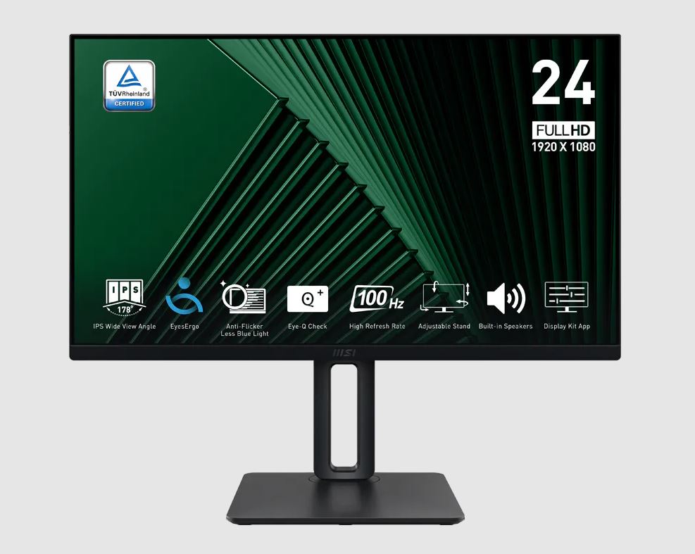 Monitor 24 MSI PRO MP245PG 100HZ FHD IPS